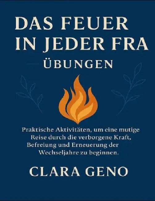 Das Feuer in jeder Frau - Übungen: Praktische Aktivitäten, um eine mutige Reise durch die verborgene Kraft, Befreiung und Erneuerung der Wechseljahre by Clara Geno