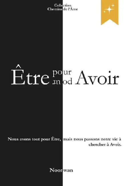 Être pour Avoir/Avoir pour Être: Réapprendre à Être dans un monde qui veut tout Avoir by Noorwan