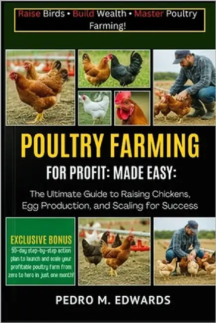 Poultry Farming for Profit Made Easy: The Ultimate Guide to Raising Chickens, Boosting Egg Production, and Scaling for Success. by Edwards, Pedro M.