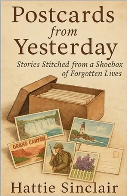 Postcards from yesterday: Stories Stitched from a Shoebox of Forgotten Lives by Sinclair, Hattie