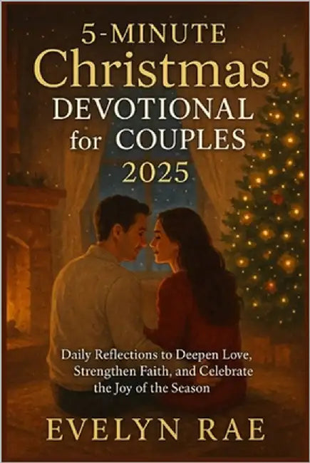 5-Minute Christmas DEVOTIONAL for COUPLES 2025: Daily Reflections to Deepen Love, Strengthen Faith, and Celebrate the Joy of the Season by Rae, Evelyn