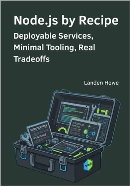 Node.js by Recipe: Deployable Services, Minimal Tooling, Real Tradeoffs by Howe, Landen