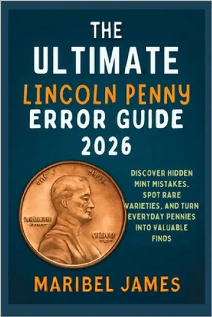 The Ultimate Lincoln Penny Error Guide 2026: Discover Hidden Mint Mistakes, Spot Rare Varieties, and Turn Everyday Pennies into Valuable Finds by James, Maribel
