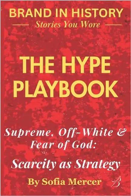 The Hype Playbook: Supreme, Off-White & Fear of God: Scarcity as Strategy by Mercer, Sofia