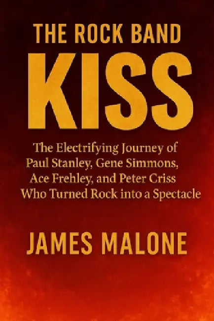 The Rock Band Kiss: The Electrifying Journey of Paul Stanley, Gene Simmons, Ace Frehley, and Peter Criss Who Turned Rock into a Spectacle by James Malone