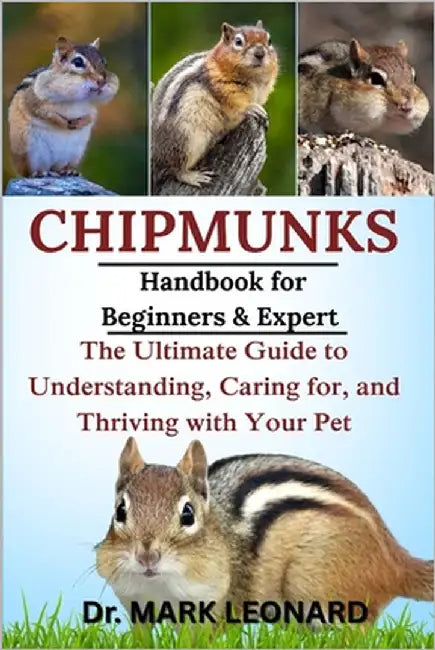 Chipmunks: The Ultimate Guide to Understanding, Caring for, and Thriving with Your Pet by Leonard, Mark