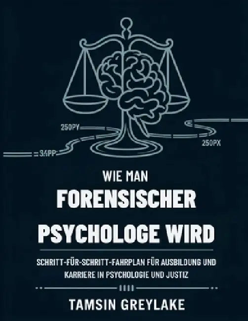 Wie man forensischer Psychologe wird: Schritt-für-Schritt-Fahrplan für Ausbildung und Karriere in Psychologie und Justiz by Tamsin Greylake