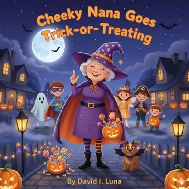 Cheeky Nana Goes Trickortreating