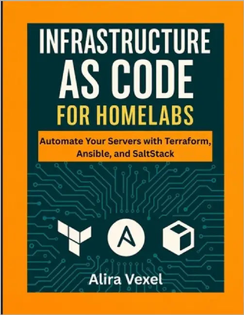 Infrastructure as Code for Homelabs: Automate Your Servers with Terraform, Ansible, and SaltStack by Vexel, Alira
