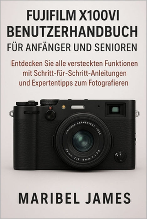 Fujifilm X100VI Benutzerhandbuch für Anfänger und Senioren: Entdecken Sie alle versteckten Funktionen mit Schritt-für-Schritt-Anleitungen und Experten by Maribel James