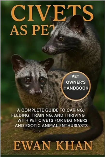 Civets as Pets: A Complete Guide to Caring, Feeding, Training, and Thriving with Pet Civets for Beginners and Exotic Animal Enthusiasts. by Khan, Ewan