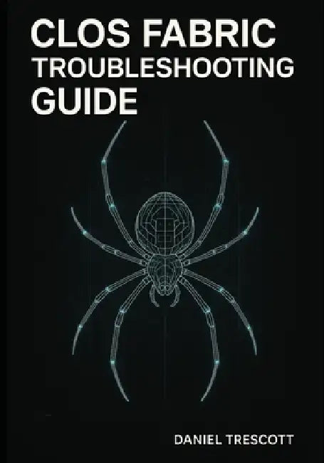 Clos Fabric Troubleshooting Guide: Diagnose and Resolve BGP, EVPN-VXLAN, ECMP, and Performance Problems in Spine-Leaf Fabrics. Step-by-Step Solutions by Daniel Trescott
