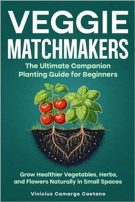 Veggie Matchmakers: The Ultimate Companion Planting Guide for Beginners - Grow Healthier Vegetables, Herbs, and Flowers Naturally in Small Spaces by Caetano, Vinícius Camargo