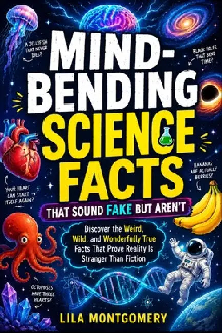 Mind-Bending Science Facts That Sound Fake but Aren't: Discover the Weird, Wild, and Wonderfully True Facts That Prove Reality Is Stranger Than Fictio by Lila Montgomery