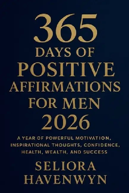 365 Days of Positive Affirmations for Men 2026: A Year of Powerful Motivation, Inspirational Thoughts, Confidence, Health, Wealth, and Success by Seliora Havenwyn