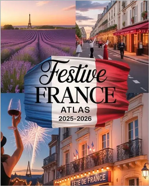 Festive France Atlas 2025-2026: Explore Regional Festivals, Local Flavors, and Cultural Wonders from Provence to Paris in the Heart of French Festivit by Iluka, Jedda