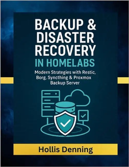 Backup & Disaster Recovery in Homelabs: Modern Strategies with Restic, Borg, Syncthing & Proxmox Backup Server by Denning, Hollis