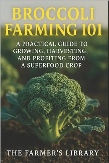 Broccoli Farming 101: A Practical Guide to Growing, Harvesting & Profiting from a Superfood Crop: Sustainable Methods, Organic Pest Control & High-Yie by Library, Farmer's