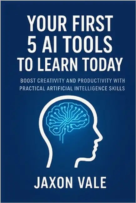 Your First 5 AI Tools to Learn Today: Boost Creativity and Productivity with Practical Artificial Intelligence Skills by Vale, Jaxon