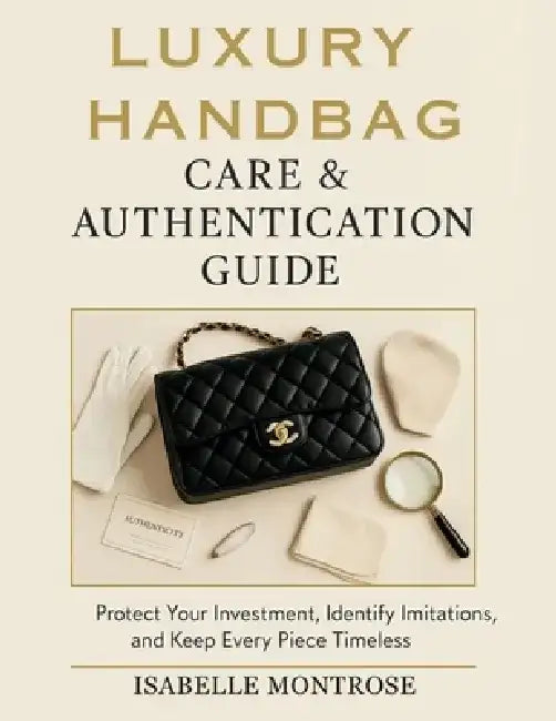 Luxury Handbag Care & Authentication Guide: Protect Your Investment, Master Authenticity, Keep Every Piece Timeless by Isabelle Montrose