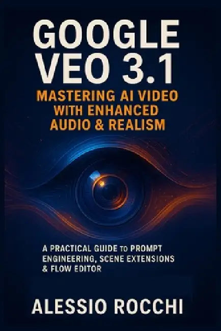 Google Veo 3.1: Mastering AI Video with Enhanced Audio & Realism: A Practical Guide to Prompt Engineering, Scene Extensions & Flow Editor by Alessio Rocchi