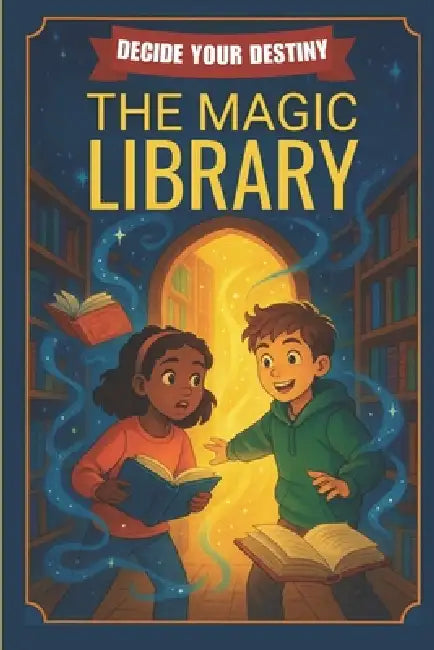 Decide Your Destiny: Tha Magic Library: Adventures, friendship, and magic inside a mysterious library by Mia Harper