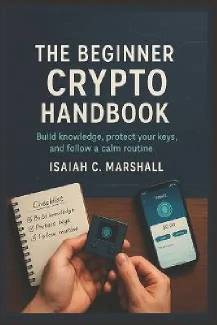 The Beginner Crypto Handbook: Build knowledge, protect your keys, and follow a calm routine by Isaiah C. Marshall