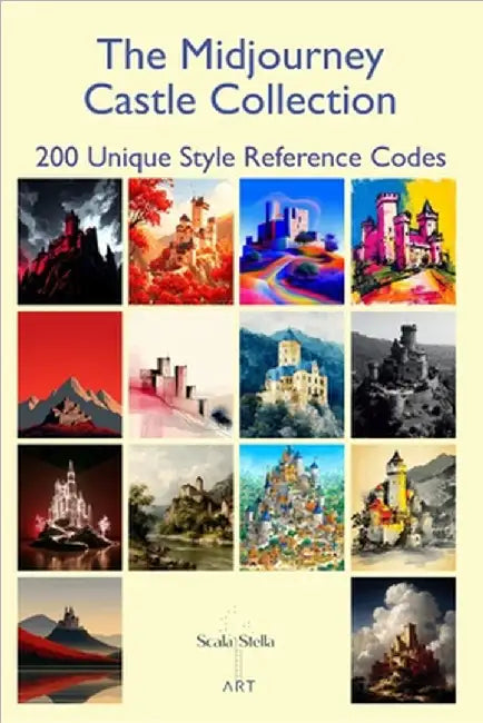 The Midjourney Castle Collection: 200 Unique Style Reference Codes by Spiess-Knafl, Farzaneh