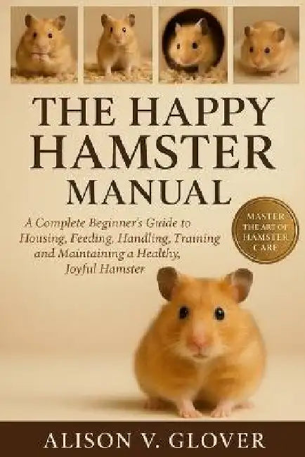 The Happy Hamster Manual: A Complete Beginner's Guide to Housing, Feeding, Handling, Training and Maintaining a Healthy, Joyful Hamster by Alison V. Glover