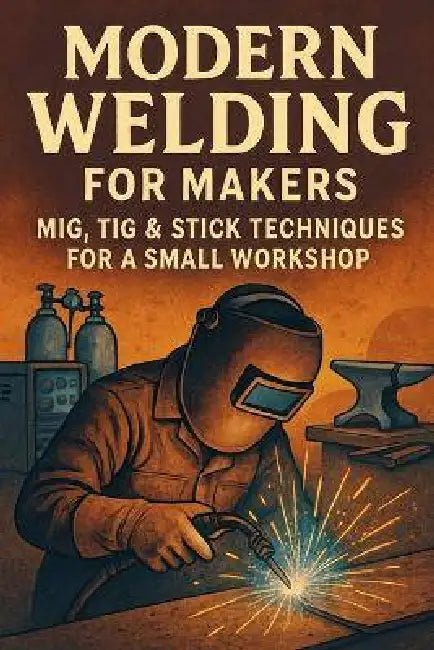 Modern Welding for Makers: MIG, TIG & Stick Techniques for a Small Workshop by Morgan Reid