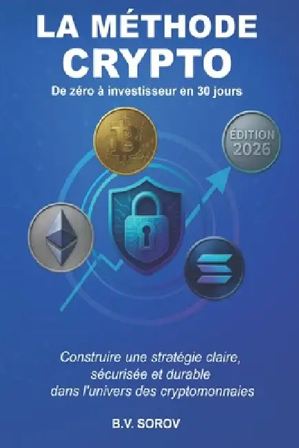LA MÉTHODE CRYPTO, de zéro à investisseur en 30 jours: Construire une stratégie claire, sécurisée et durable dans l'univers des cryptomonnaies by B. V. Sorov