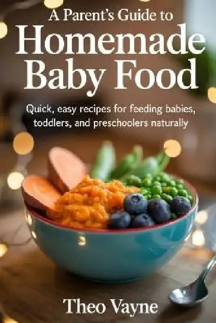 A Parent's Guide to Homemade Baby Food: Quick, Easy Recipes for Feeding Babies, Toddlers, and Preschoolers Naturally by Theo Vayne