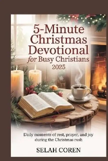 5-Minute Christmas Devotional for Busy Christians 2025: Daily Moments of Rest, Prayer, and Joy During the Christmas Rush by Selah Coren