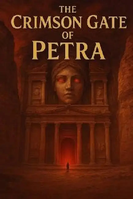 The Crimson Gate of Petra by Michael James