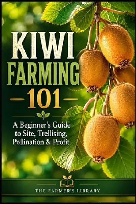 Kiwi Farming 101: A Beginner's Guide to Site Selection, Trellising, Pollination, and Profitable Kiwi Growing by Farmer's Library