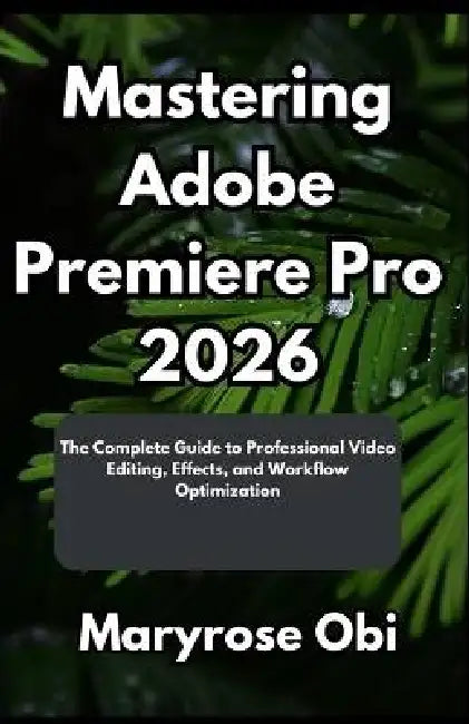 Mastering Adobe Premiere Pro 2026: The Complete Guide to Professional Video Editing, Effects, and Workflow Optimization by Maryrose Obi