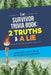 The Survivor Trivia Book: 2 Truths and A Lie by Jenine Zimmers