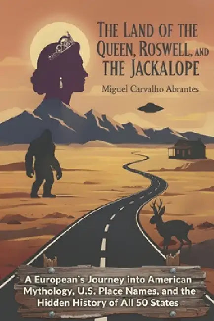 The Land of the Queen, Roswell, and the Jackalope: A European's Journey into American Mythology, U.S. Place Names, and the Hidden History of All 50 St by Miguel Carvalho Abrantes