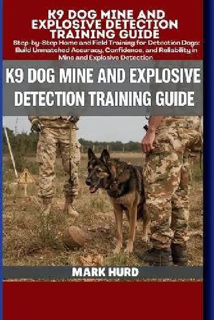 K9 Dog Mine and Explosive Detection Training Guide: Step-by-Step Home and Field Training for Detection Dogs: Build Unmatched Accuracy, Confidence, and by Mark Hurd