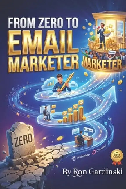 From Zero to Email Marketer: The Self-Taught Pro's Roadmap to Building a Loyal Subscriber List, Writing Emails That Get Opened, and Turning a List int by Ron Gardinski