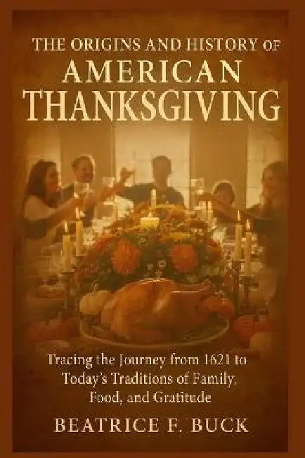 The Origins and History of American Thanksgiving: Tracing the Journey from 1621 to Today's Traditions of Family, Food, and Gratitude by Beatrice F. Buck