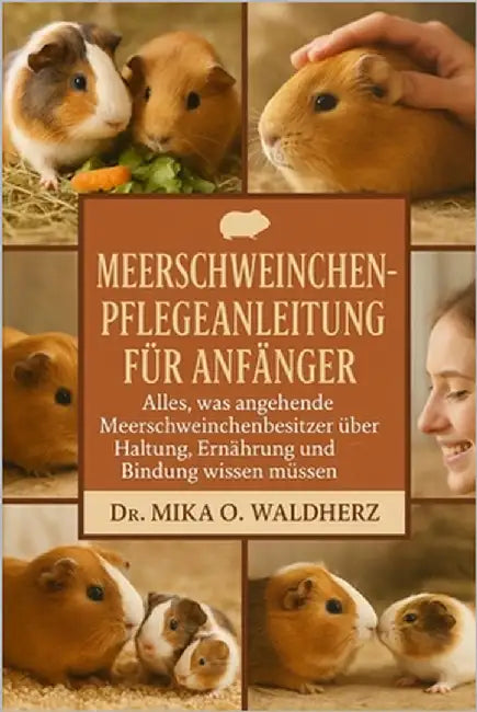 Meerschweinchen-Pflegeanleitung Für Anfänger: Alles, was angehende Meerschweinchenbesitzer über Haltung, Ernährung und Bindung wissen müssen by O. Waldherz, Mika