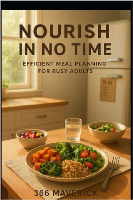 Nourish in No Time: Efficient Meal Planning for Busy Adults: Streamline Your Kitchen Routine with Easy Recipes and Smart Shopping Tips by Felix Ngalla, 366 Maverick