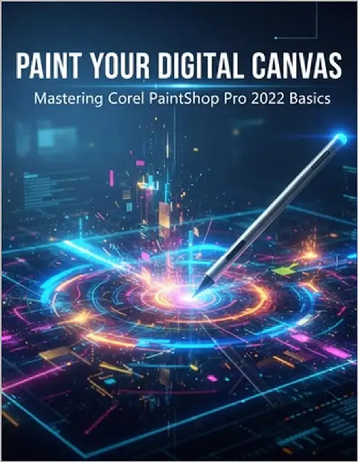 Paint Your Digital Canvas: Mastering Corel Paintshop Pro 2022 Basics by Chandler, Wilbert