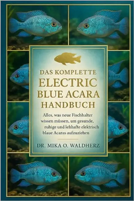 Das Komplette Electric Blue Acara Handbuch: Alles, was neue Fischhalter wissen müssen, um gesunde, ruhige und lebhafte elektrisch blaue Acaras aufzuzi by O. Waldherz, Mika