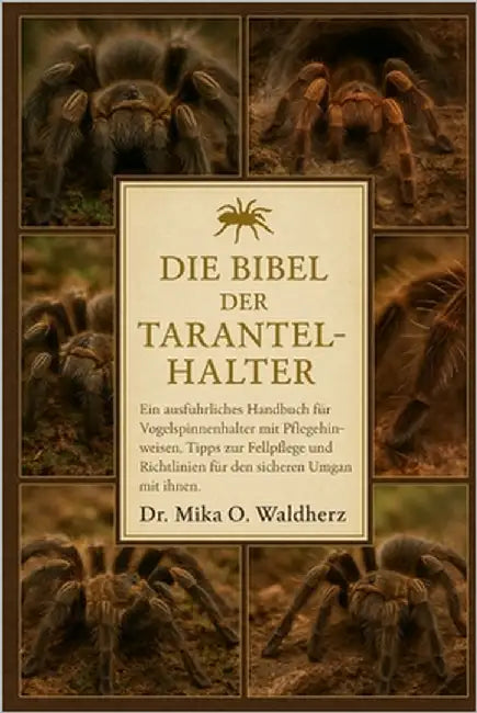 Die Bibel Der Tarantelhalter: Ein ausführliches Handbuch für Vogelspinnenhalter mit Pflegehinweisen, Tipps zur Fellpflege und Richtlinien für den sich by O. Waldherz, Mika
