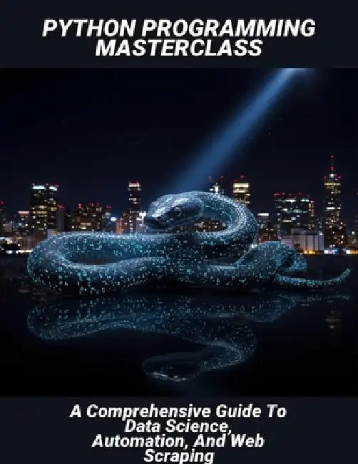 Python Programming Masterclass: A Comprehensive Guide To Data Science, Automation, And Web Scraping by Kadine Ellis