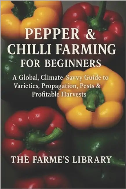Pepper & Chilli Farming for Beginners: Grow and Profit with Sweet and Hot Peppers Worldwide: A Practical Guide to Varieties, Propagation, Pest Control by Library, Farmer's