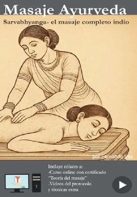 Masaje Ayurveda: Sarvabhyanga - el masaje completo indio by Kamila Janos´, Fernando Vaz