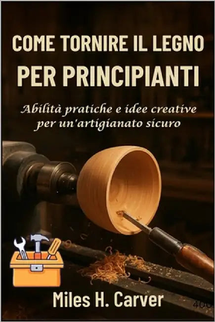 Come Tornire Il Legno Per Principianti: Abilità pratiche e idee creative per un artigianato sicuro by H. Carver, Miles